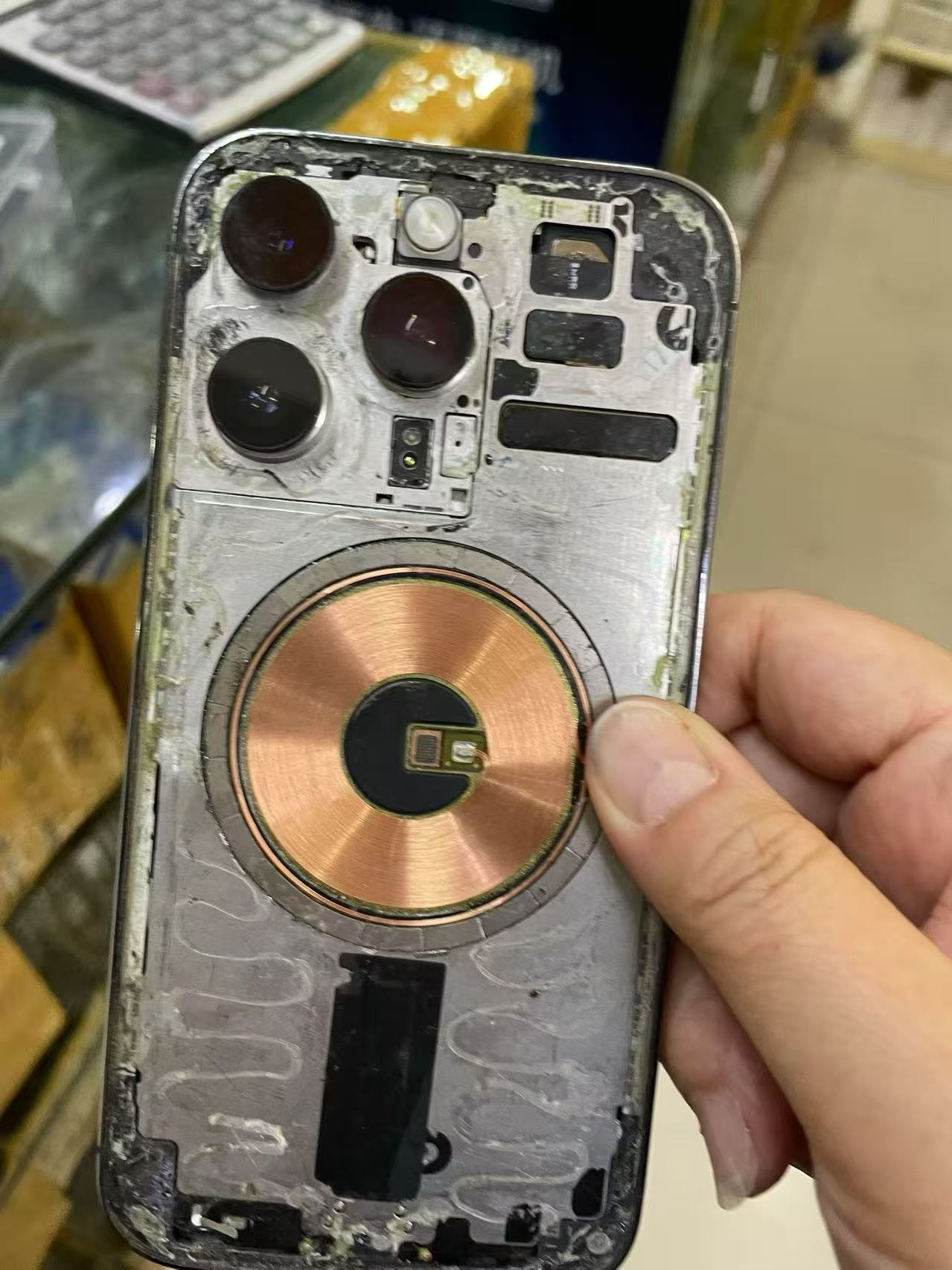昆明维修店环境与检测流程拍摄示例